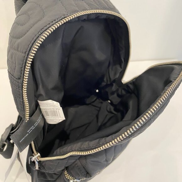 MARC JACOBS SMALL QUILTED LOGO NYLON BACKPACK 4S4HBP002H02